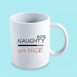 Cană - albă, clasică