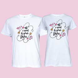 Tricou - All i need is love