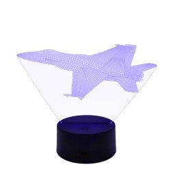 Lampă de Veghe 3D - Avion